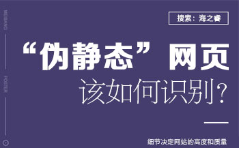 網(wǎng)站建設(shè)之您的網(wǎng)站還是“偽靜態(tài)”嘛？